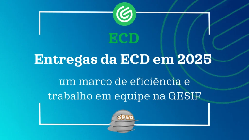 Entregas da ECD em 2025