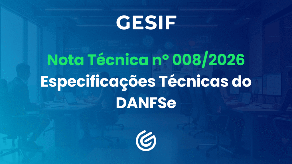 Nota Técnica nº 0082026 – Especificações Técnicas do DANFSe (